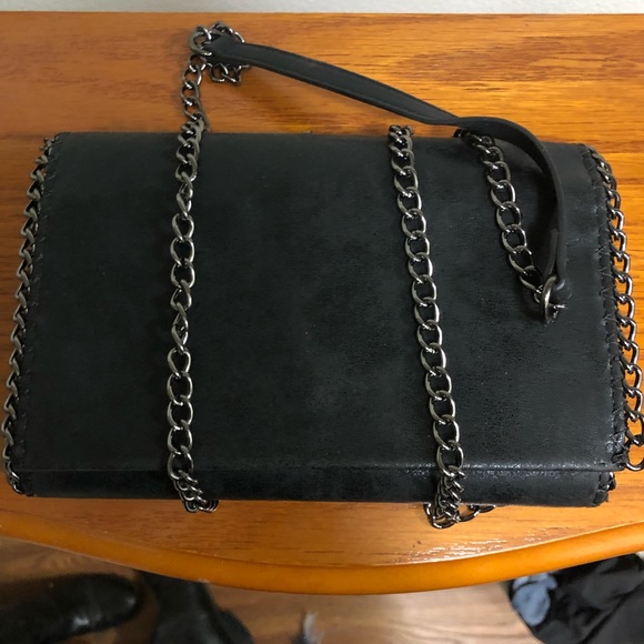 Chelsea28 Faux Leather Wallet on a Chain NWOT - Picture 4 of 6